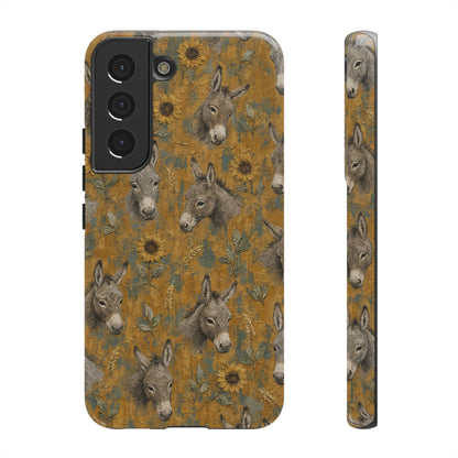 Donkey Sunflower Tough Case