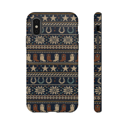 Fair Isle Boots Tough Case