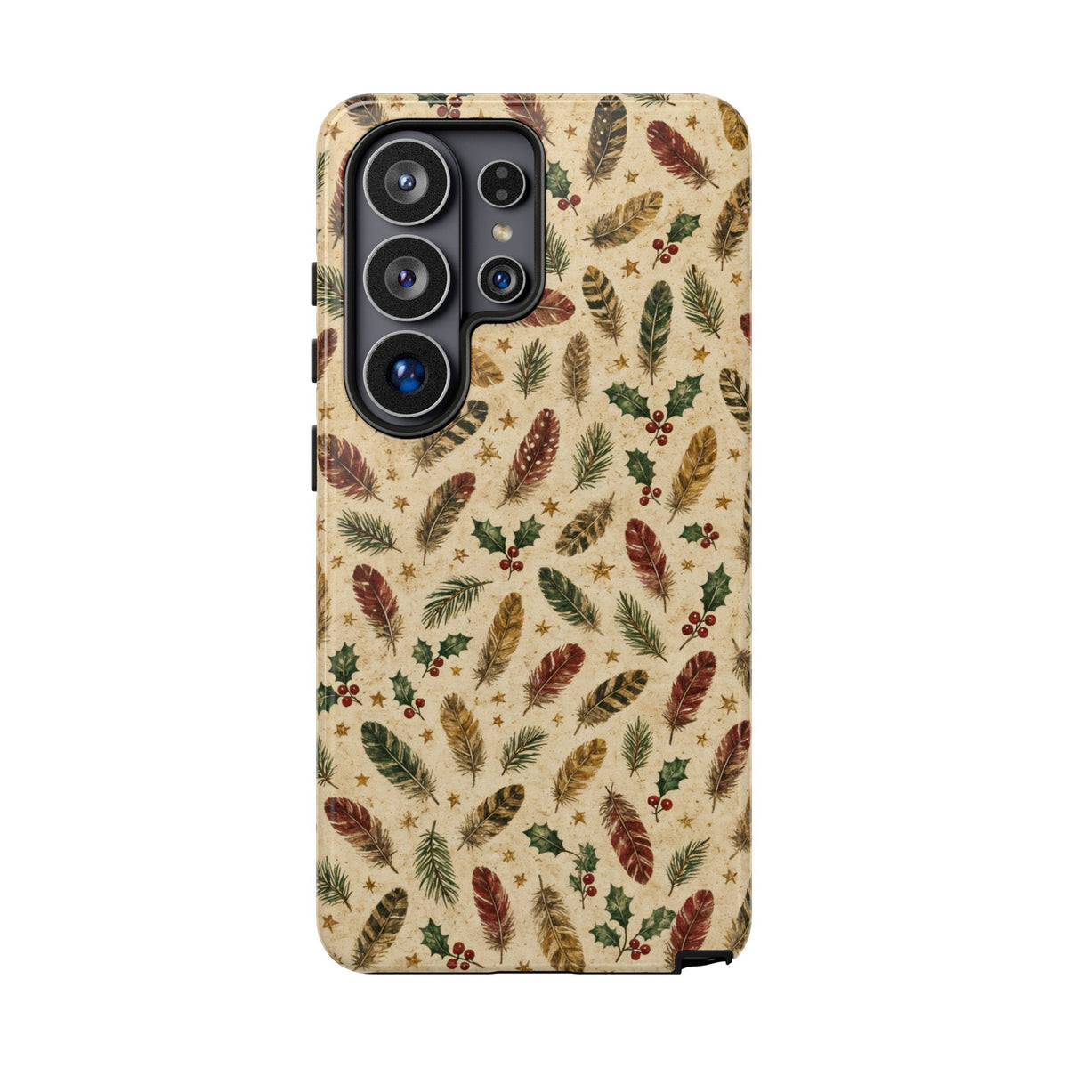 Christmas Feathers Tough Case