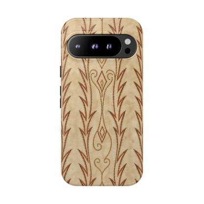 Boot Stitch Cream Tough Case