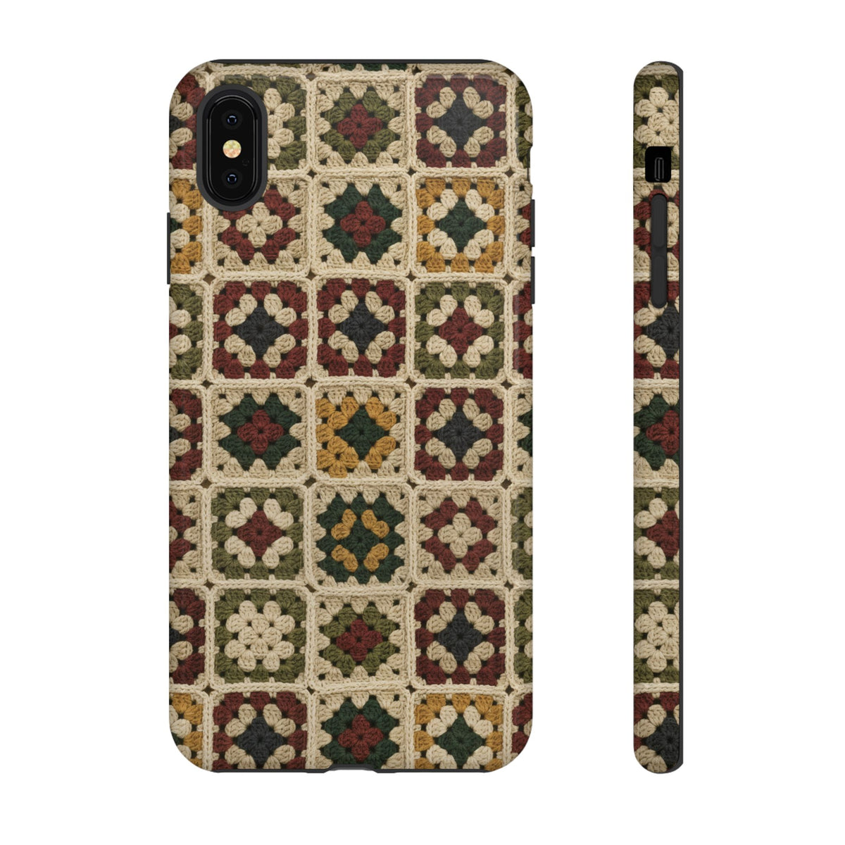 Christmas Granny Square Tough Case