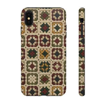 Christmas Granny Square Tough Case