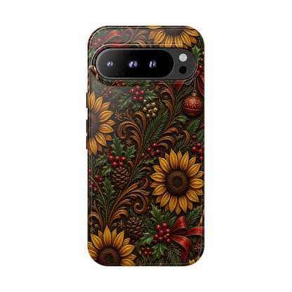 Christmas Sunflowers Tough Case