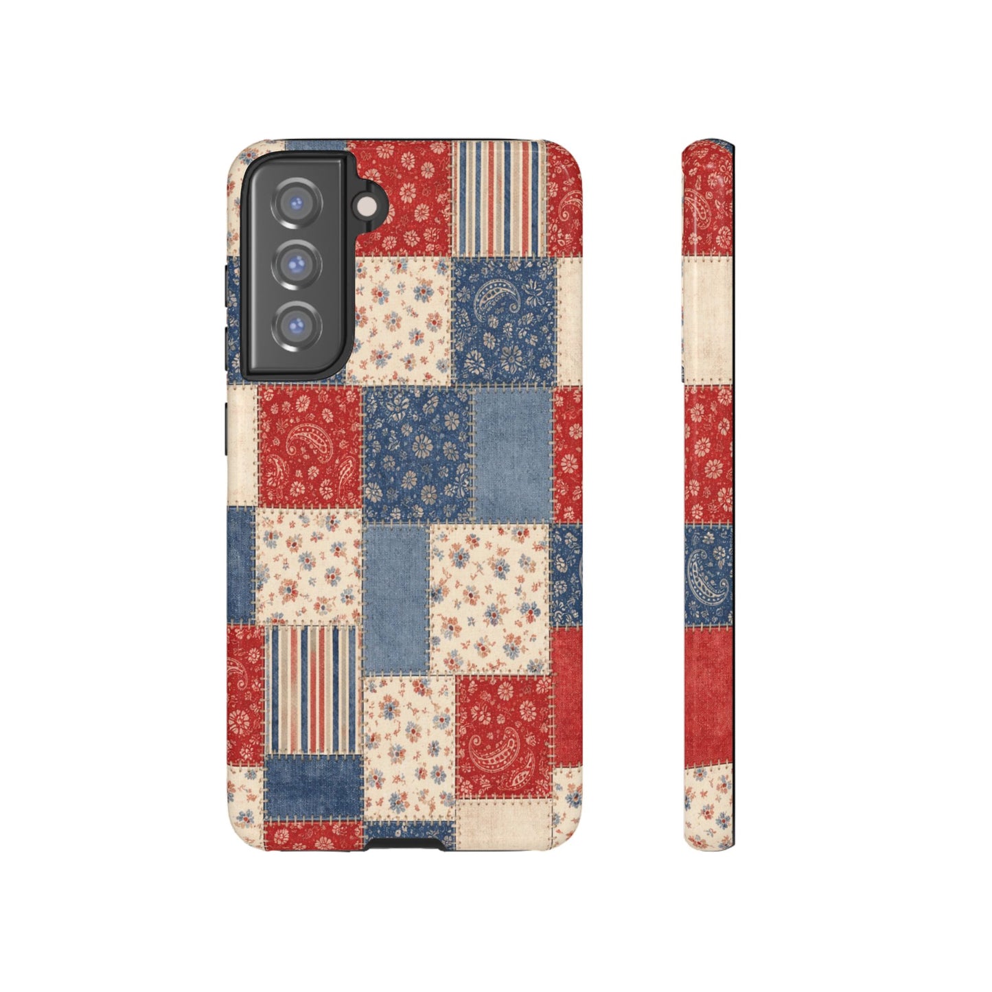 Patriotic Patchwork Tough Case