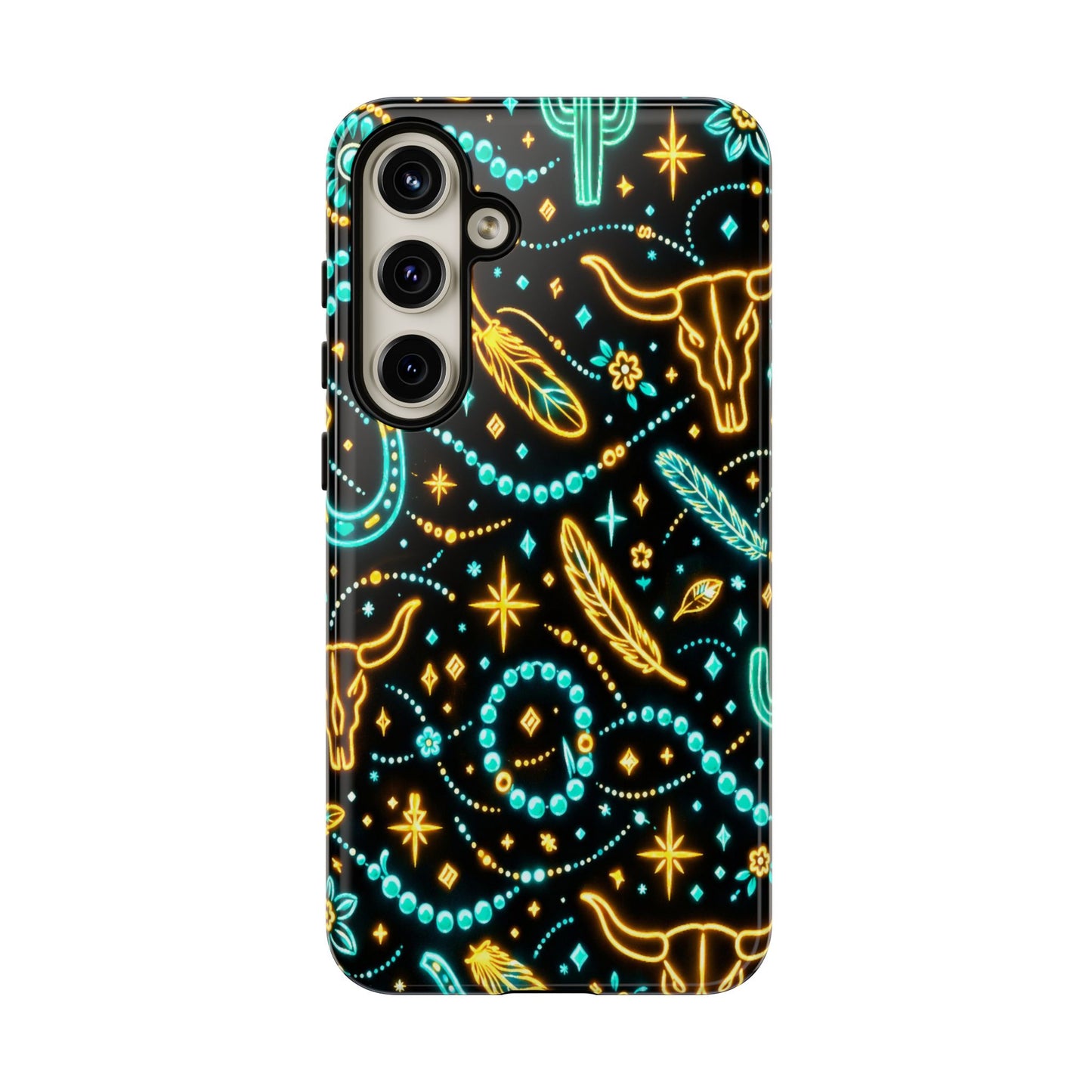 Neon Turquoise Tough Case