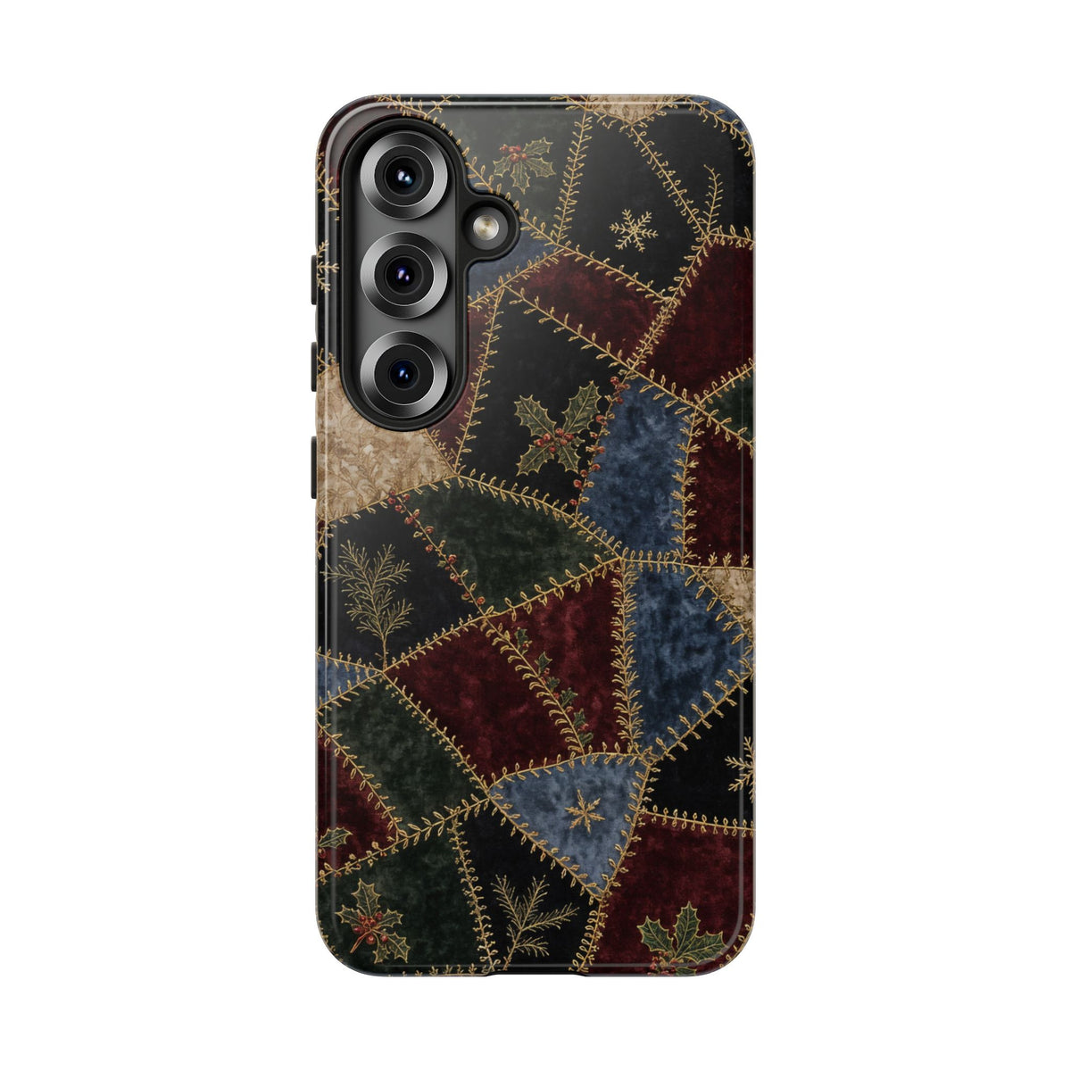 Winter Crazy Quilt Tough Case