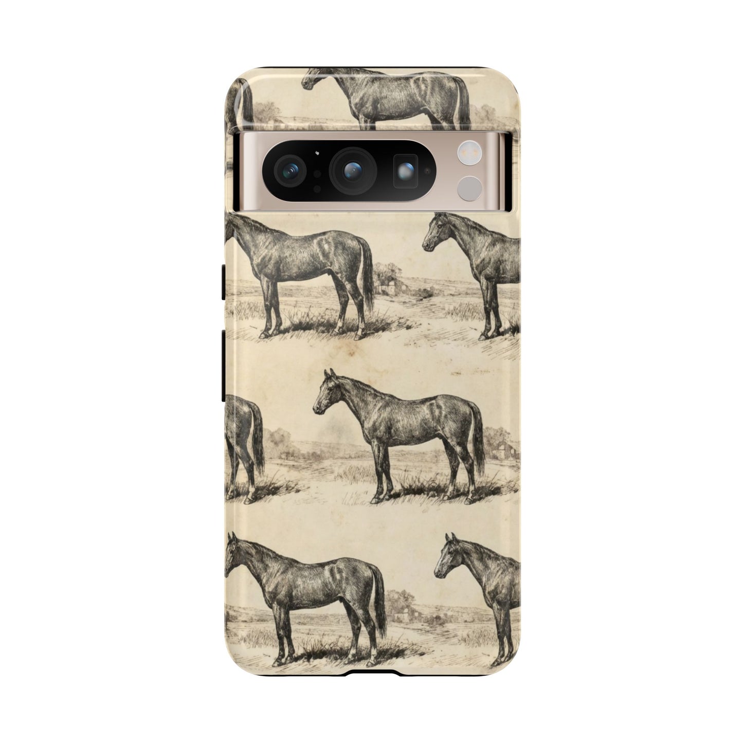 Vintage Horses Tough Case