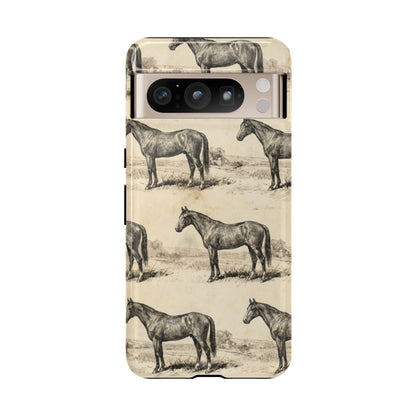 Vintage Horses Tough Case