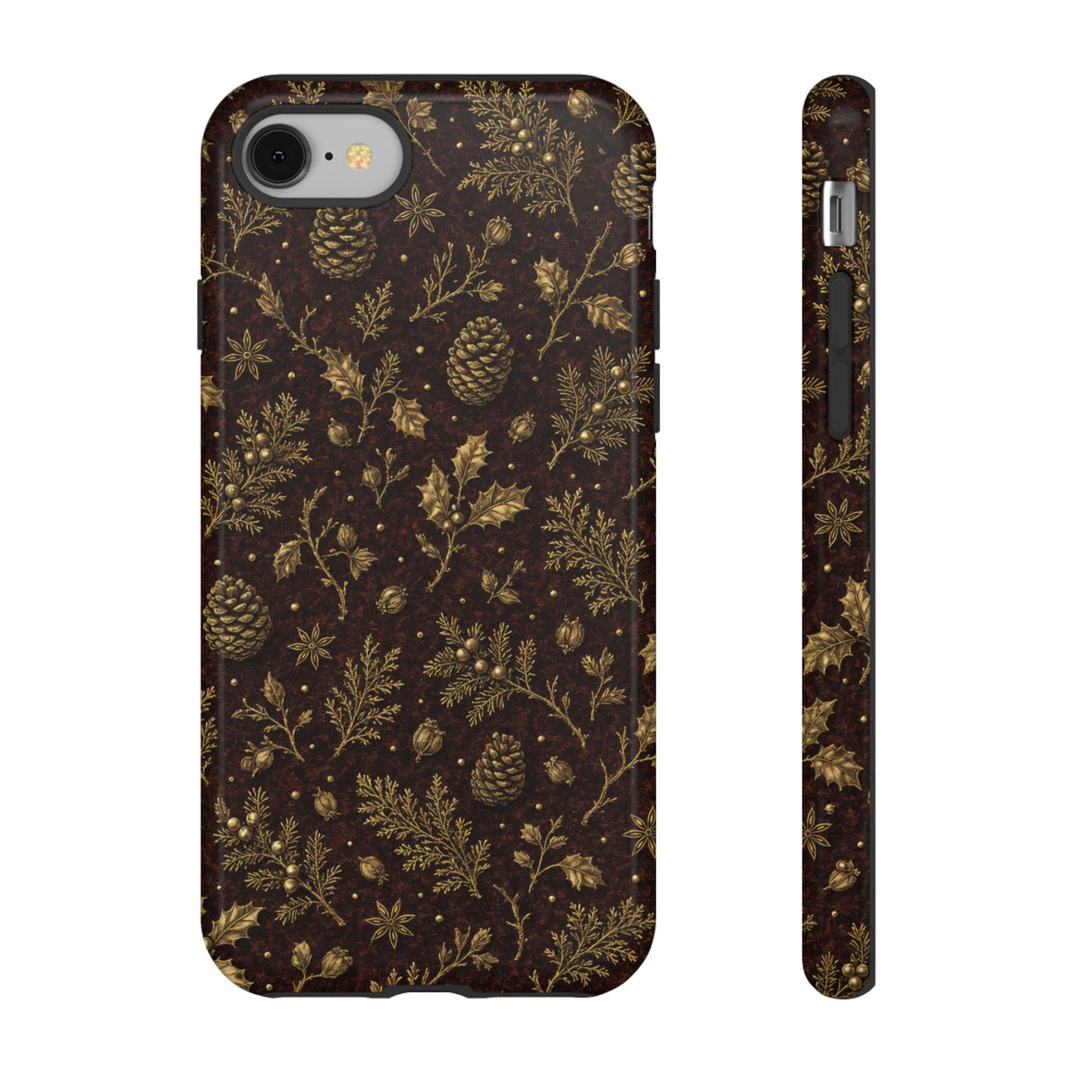 Brass Winter Botanicals Tough Case