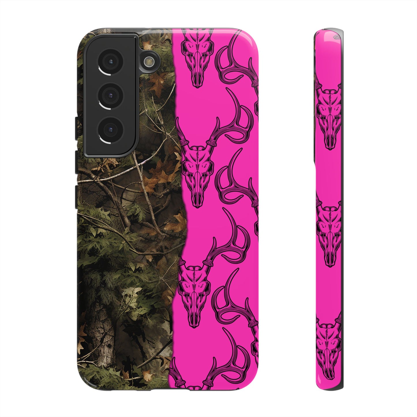 Camo Deer Skulls Pink Tough Case