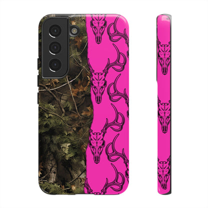 Camo Deer Skulls Pink Tough Case