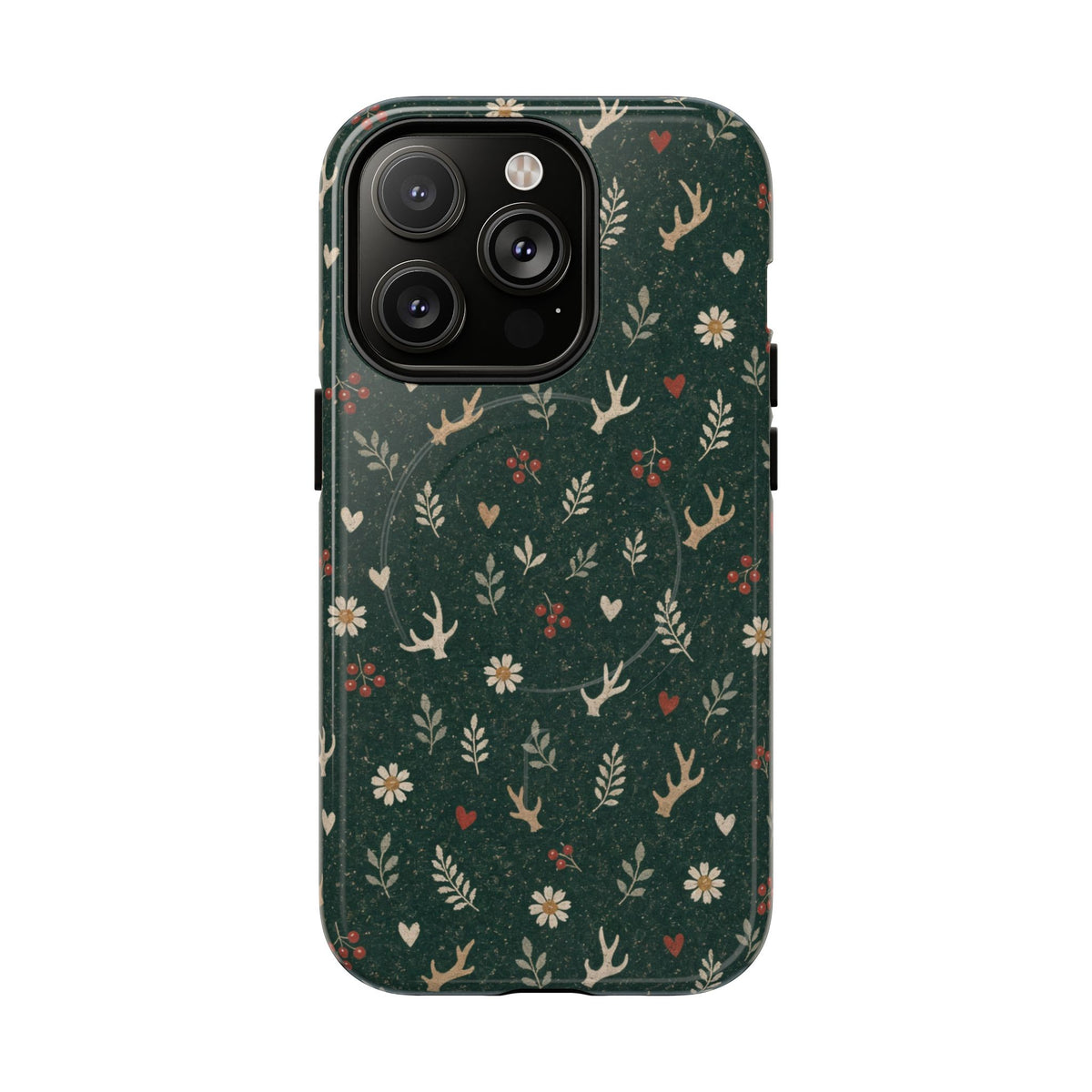 Antler Daisies Evergreen Magnetic Case