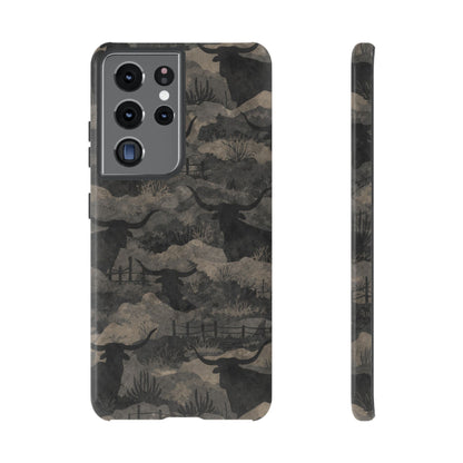 Camo Longhorns Tough Case