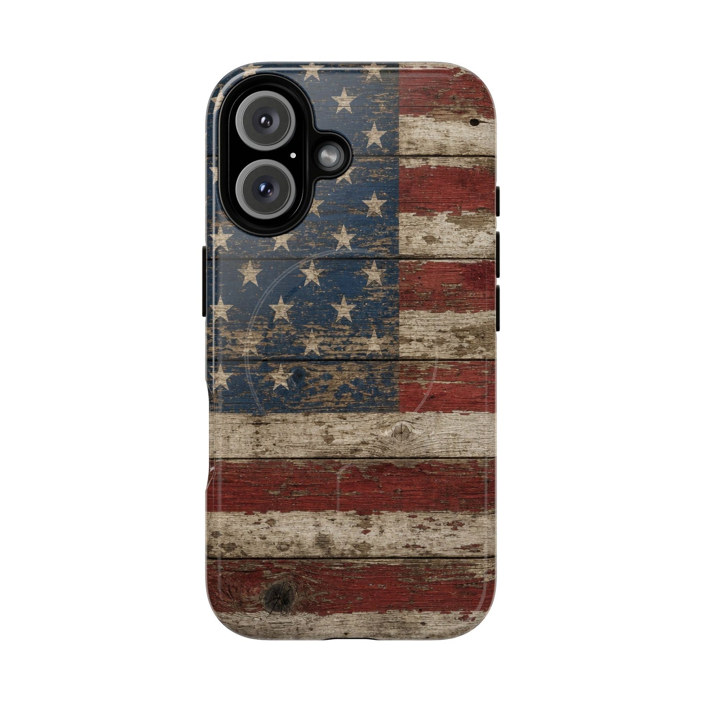 Barnwood Flag Magnetic Case