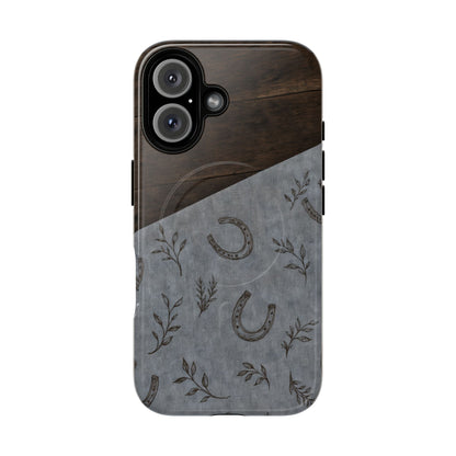 Horseshoe Charm Magnetic Case