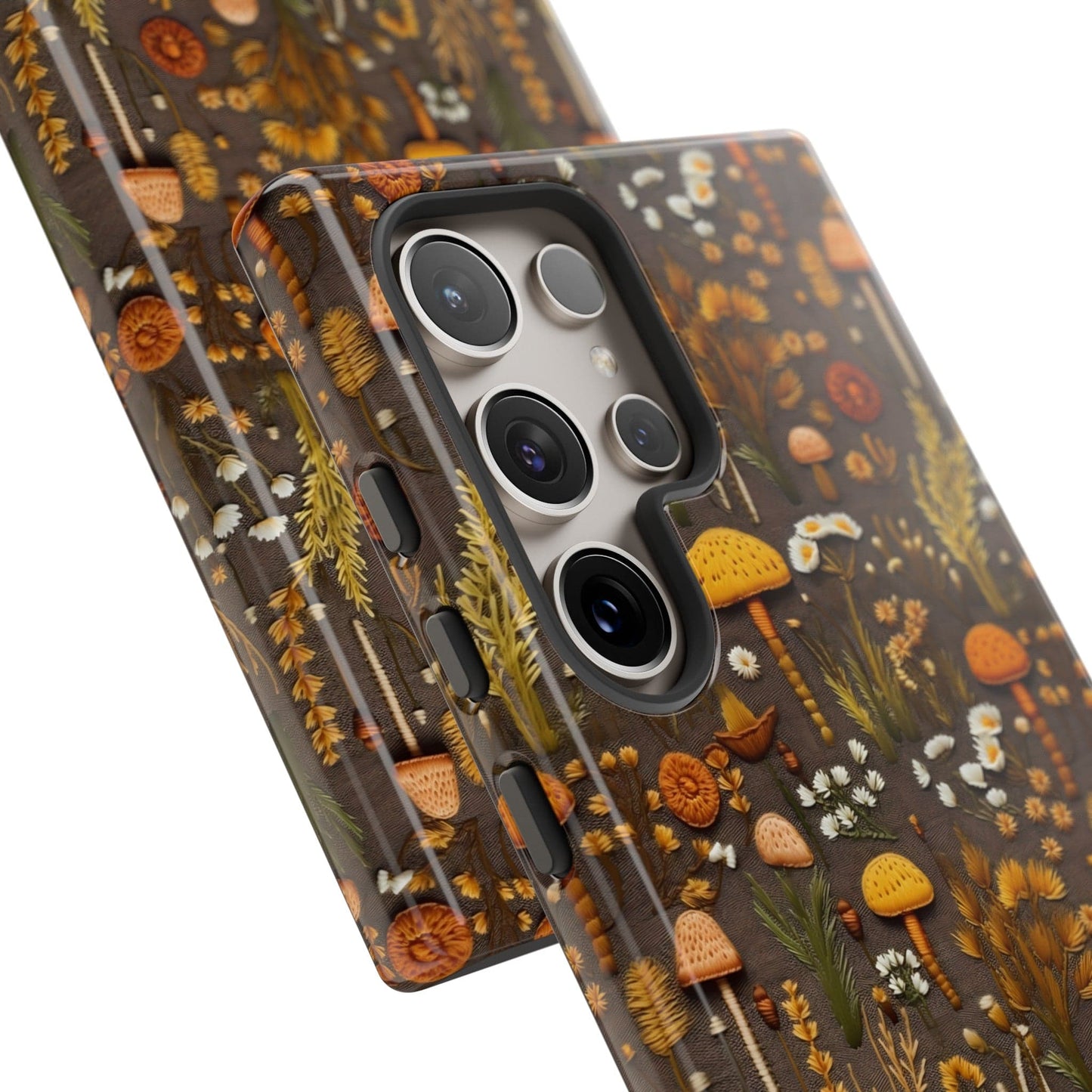Brown Mushroom Phone Case