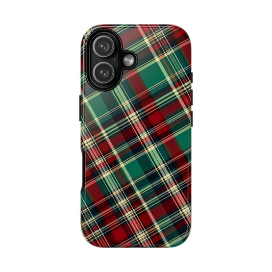 Country Christmas Plaid Tough Phone Case