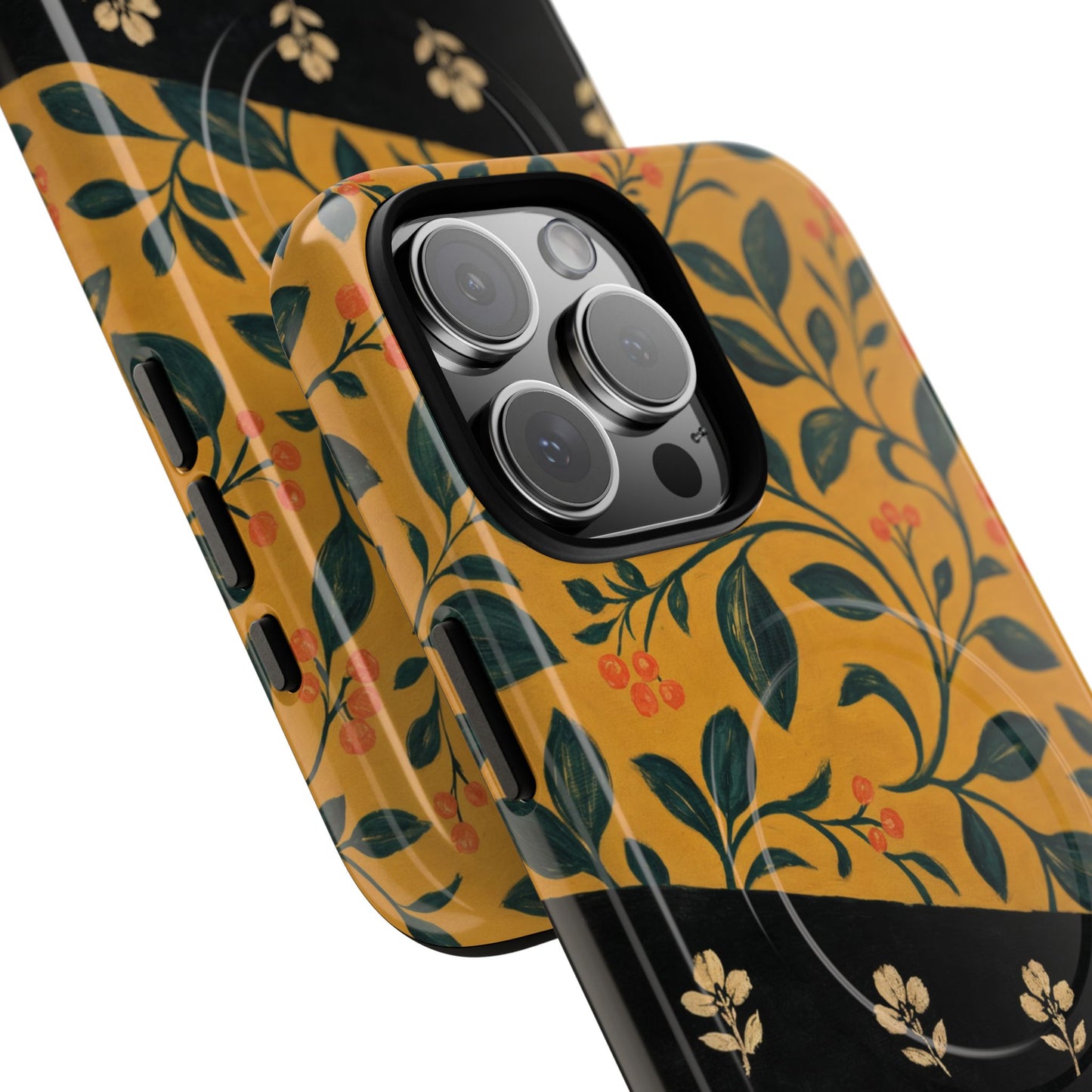 Mustard Folk Vine Magnetic Case