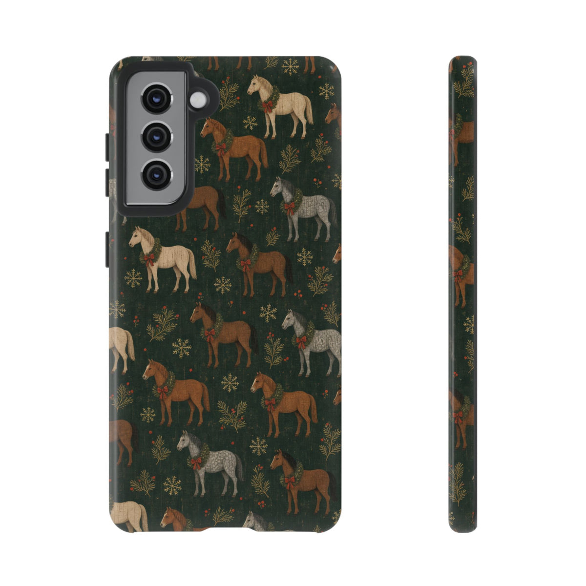 Wreath Horses Tough Case