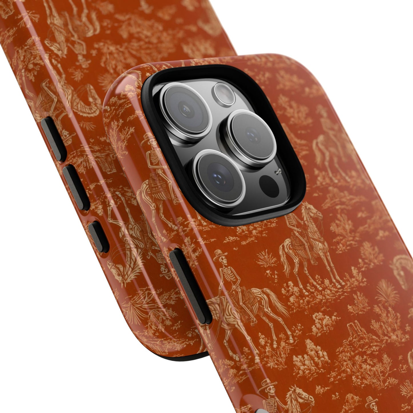 Cowboy Skeleton Toile Tough Case