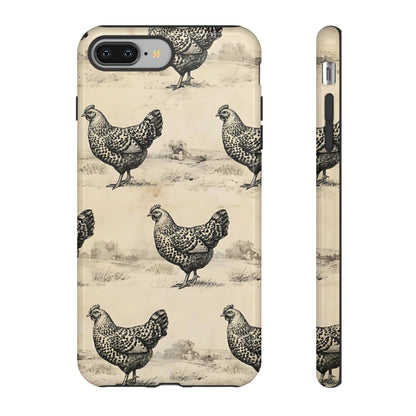 Vintage Chickens Tough Case
