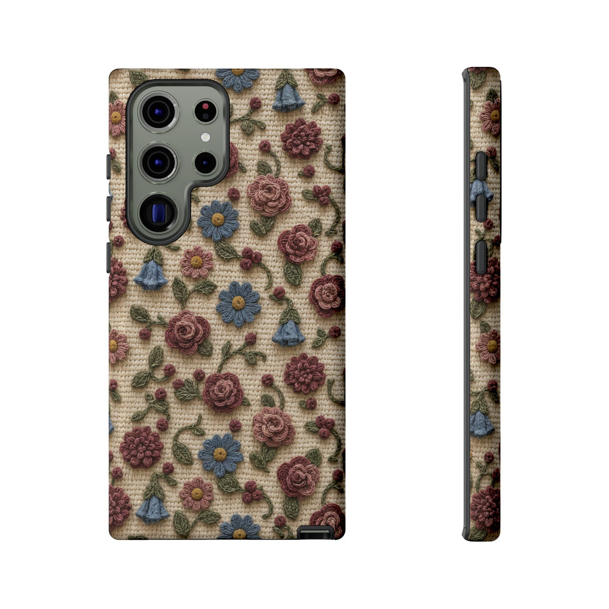 Crochet Flower Garden Tough Case
