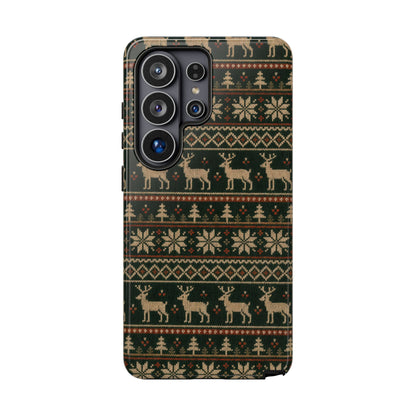 Fair Isle Deer Tough Case