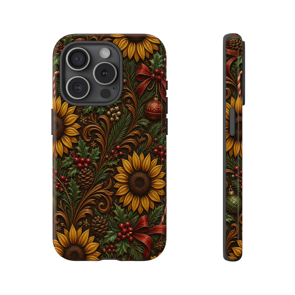 Christmas Sunflowers Tough Case