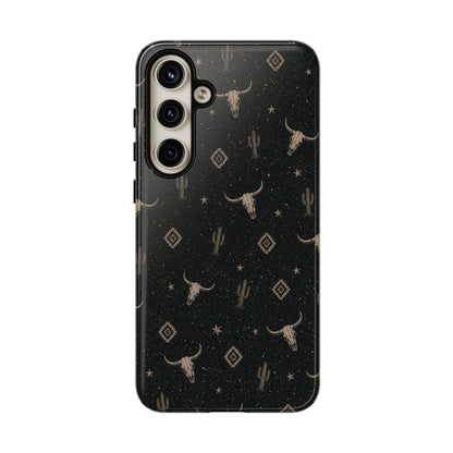 Midnight Longhorn Tough Case