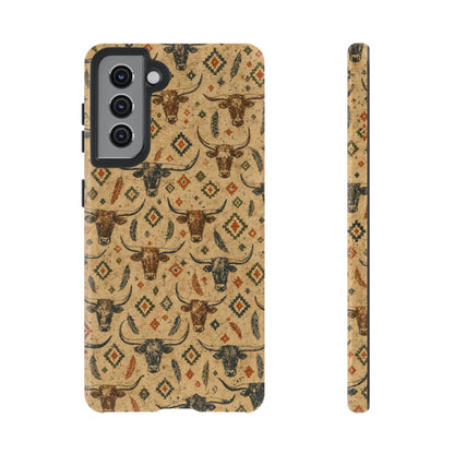 Longhorn Aztec Tough Case
