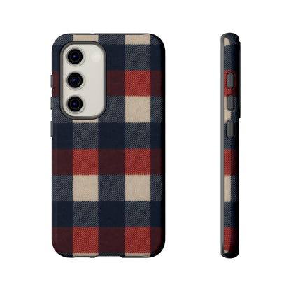 Patriotic Plaid Tough Case