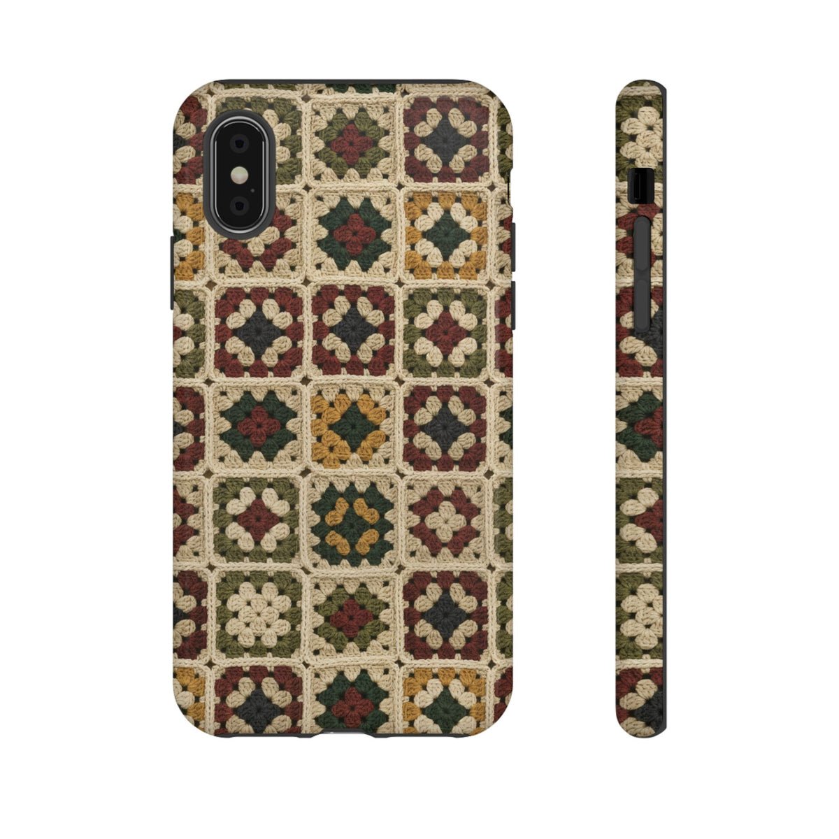 Christmas Granny Square Tough Case