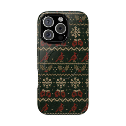 Cardinal Sweater Magnetic Case