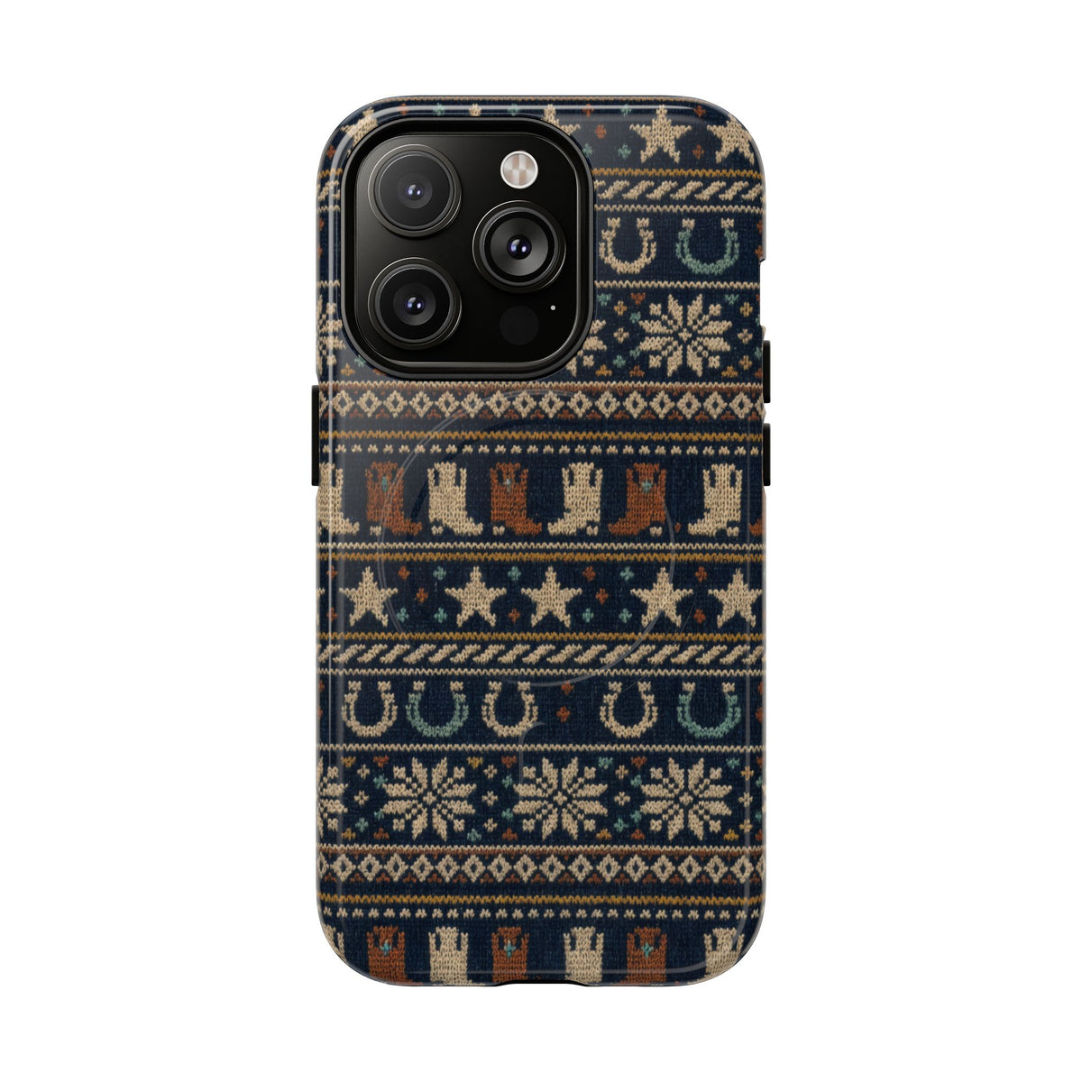 Fair Isle Boots Magnetic Case