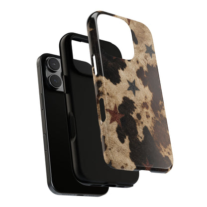 Stars And Cowhide Tough Case