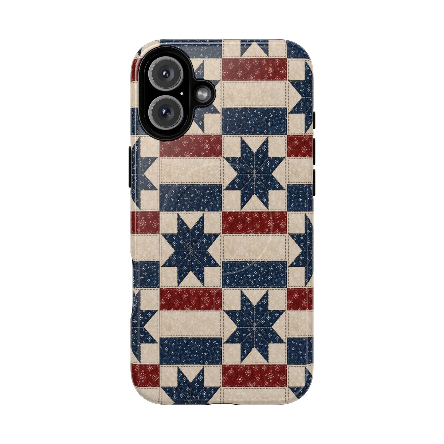 Patriotic Patches Magnetic Case