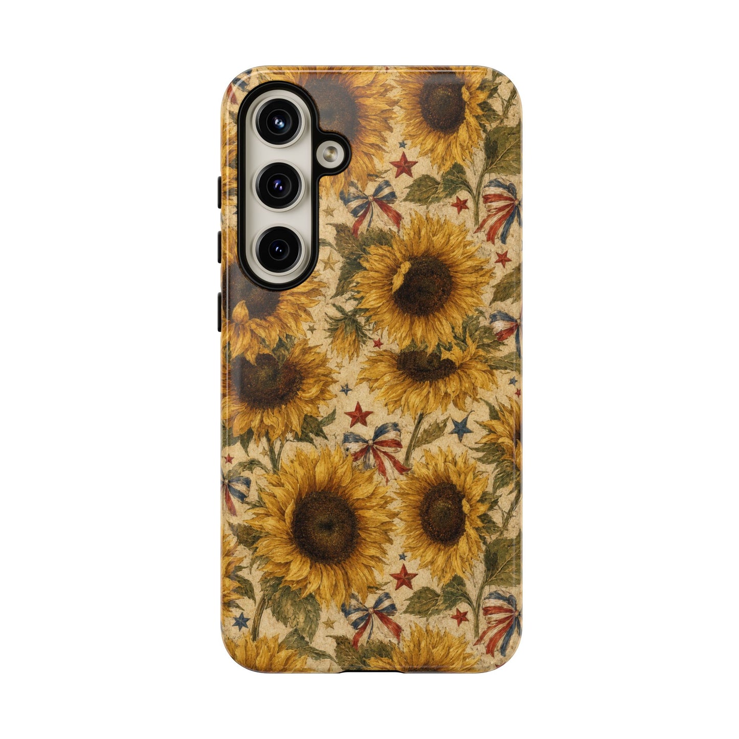 Patriotic Sunflowers Tough Case