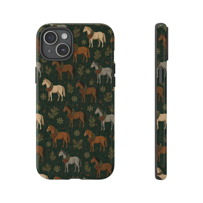 Wreath Horses Tough Case