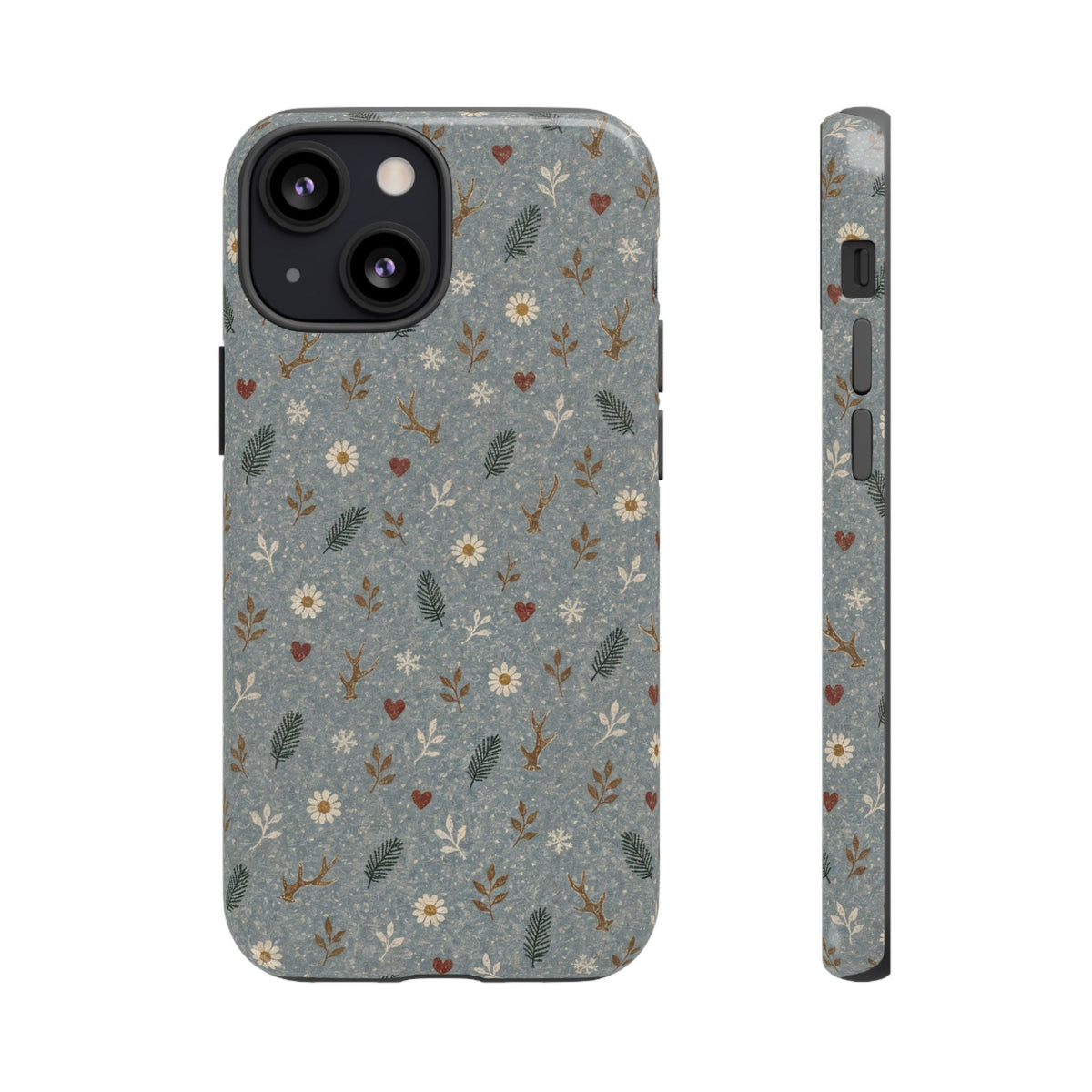 Antler Daisies Snow Tough Case