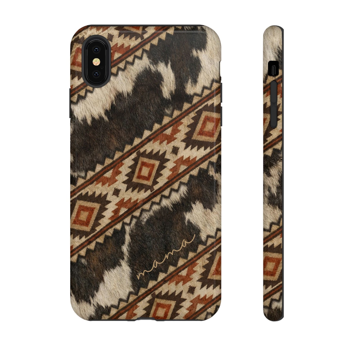 Cowhide Aztec Mama Tough Case