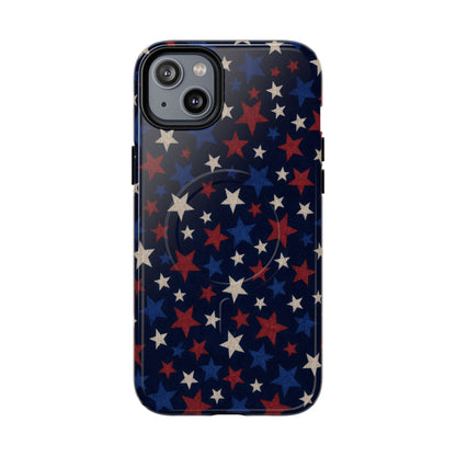 Patriotic Stars Magnetic Case