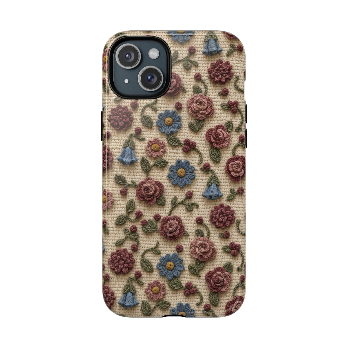 Crochet Flower Garden Magnetic Case