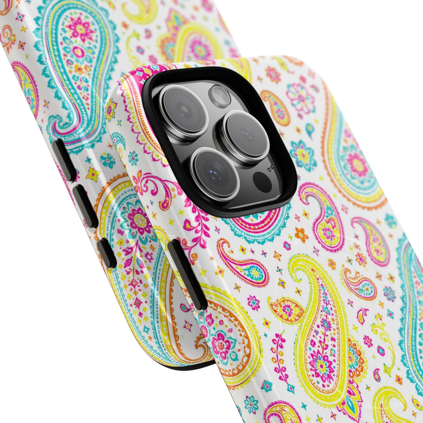 Neon Paisley Magnetic Case