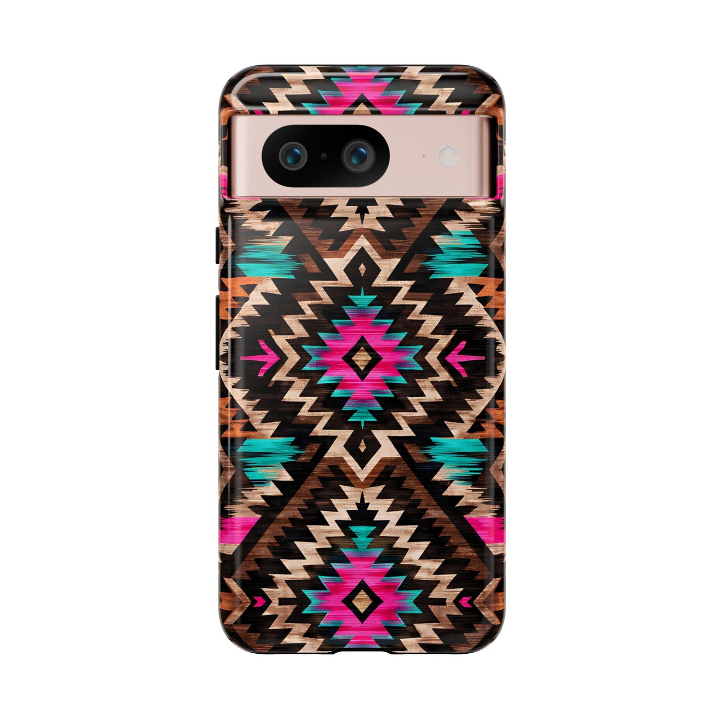 Neon Aztec Rug Tough Case