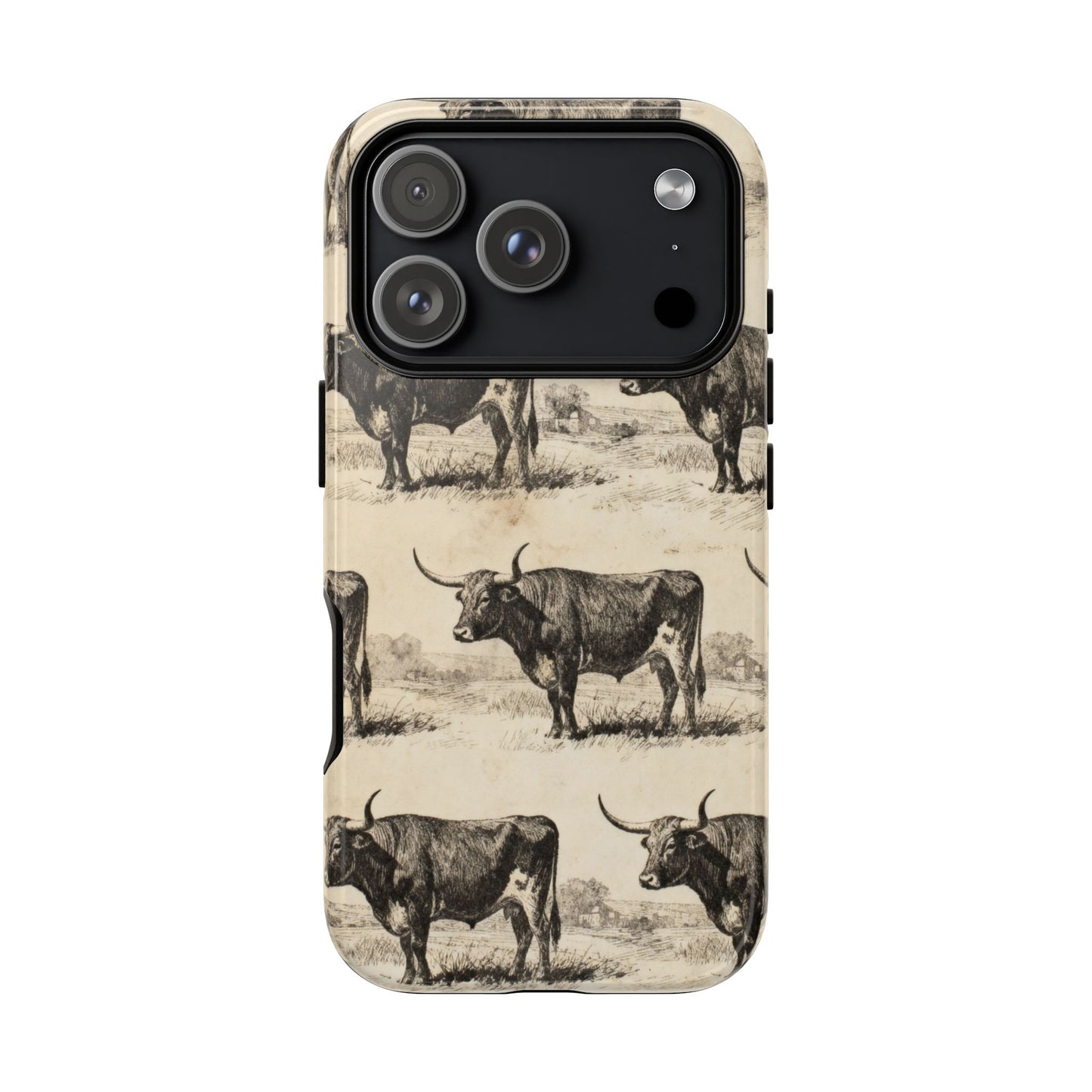 Vintage Longhorns Tough Case