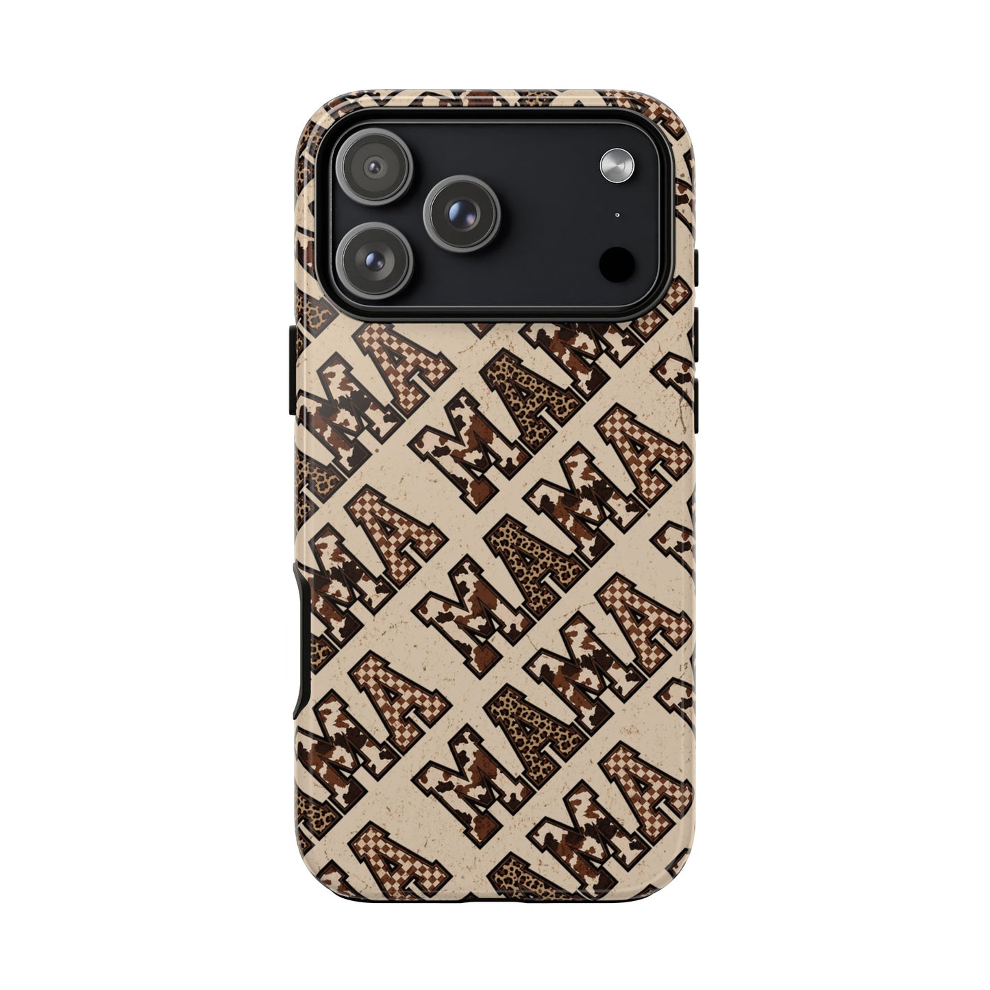 Grunge Cowhide Mama Tough Case