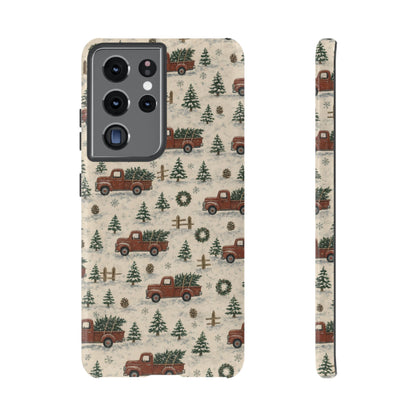 Red Truck Tree Farm Tough Case
