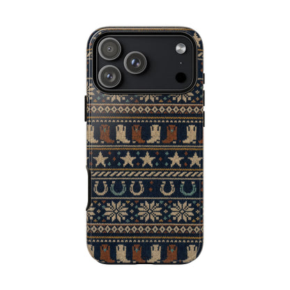 Fair Isle Boots Tough Case