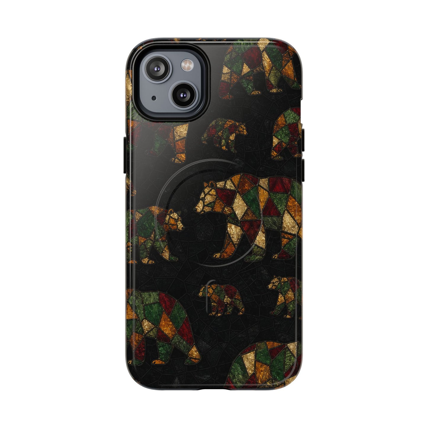Stained Bear Magnetic Case
