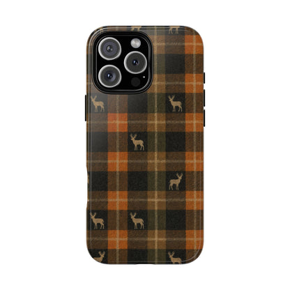 Buck Plaid Tough Case